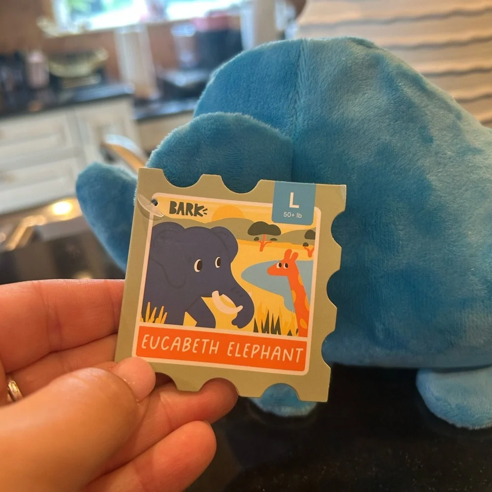 Eucabeth Elephant Bark Box Dog Toy